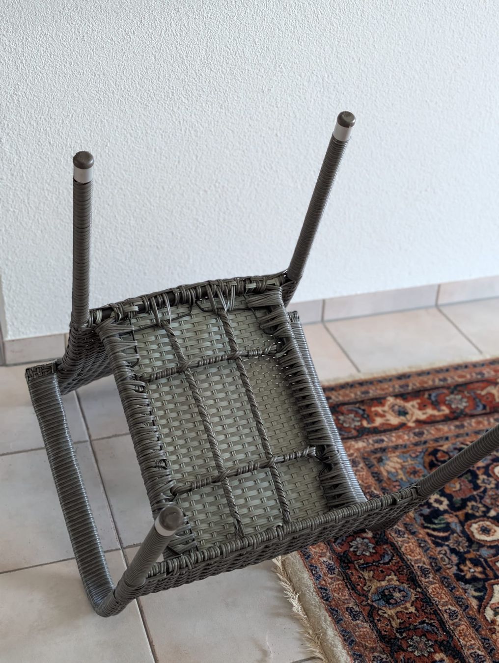 Jysk Stühle: 4 Poly-Rattan Stühle – Gebraucht aus Jona von TK189107 1