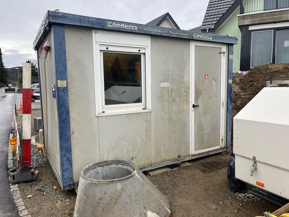 Baustellen / Mannschaftcontainer Condecta (Gebraucht) in Elsau für CHF ...