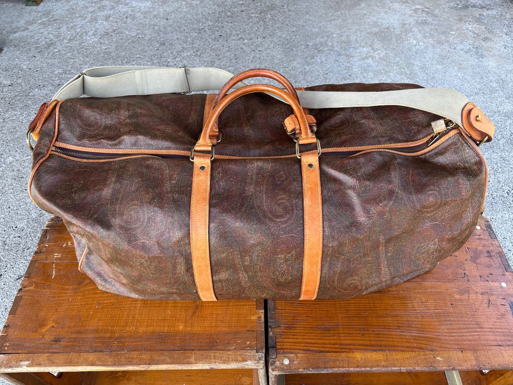 Etro Borse: schöne Vintage Etro Weekender Tasche – Usato da Feldbach venduto da Olive1 2