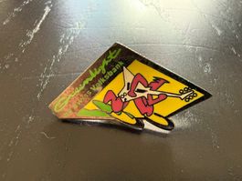 Greenlight Swiss Volksbank Pin Selten Vintage Anstecker