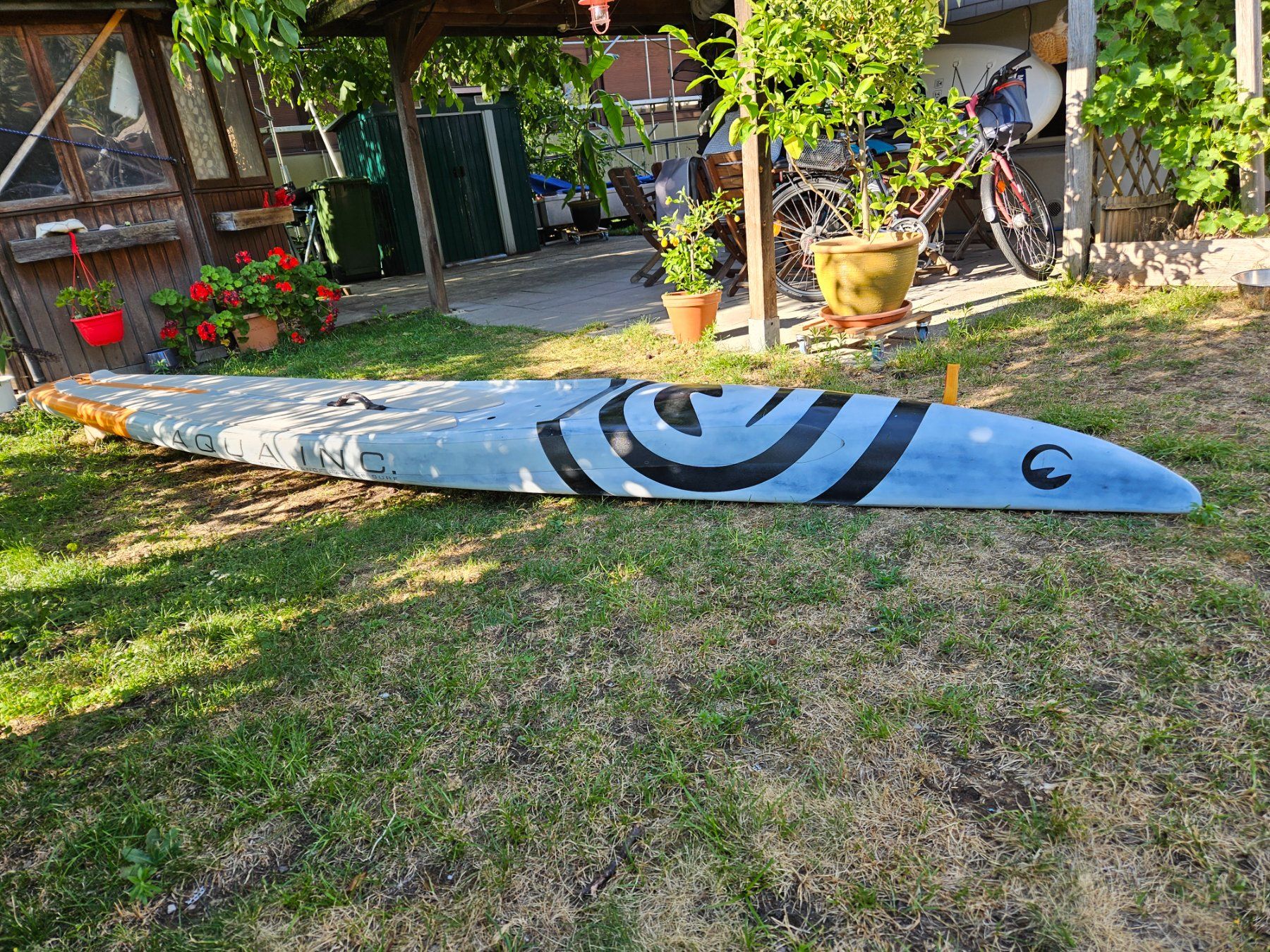 Surfboards & Schwimmbrette: Sup Aqua inc performance hardboard 14.0 x 24" - gebraucht – Gebraucht aus Lachen SZ von freeuser007 2