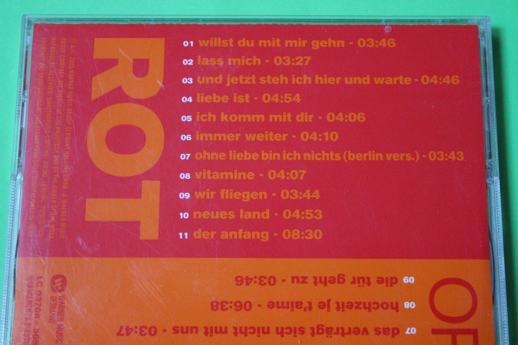 CD: NENA - WILLST DU MIT MIR GEHN 2CDs 2005 – Usato da Tübach venduto da JamesStone 3