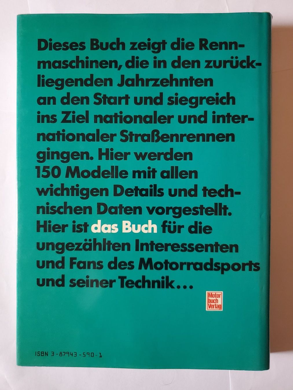 Libri: Berühmte Renn Motorräder – Usato da Opfikon venduto da Steins_Siedlung 1