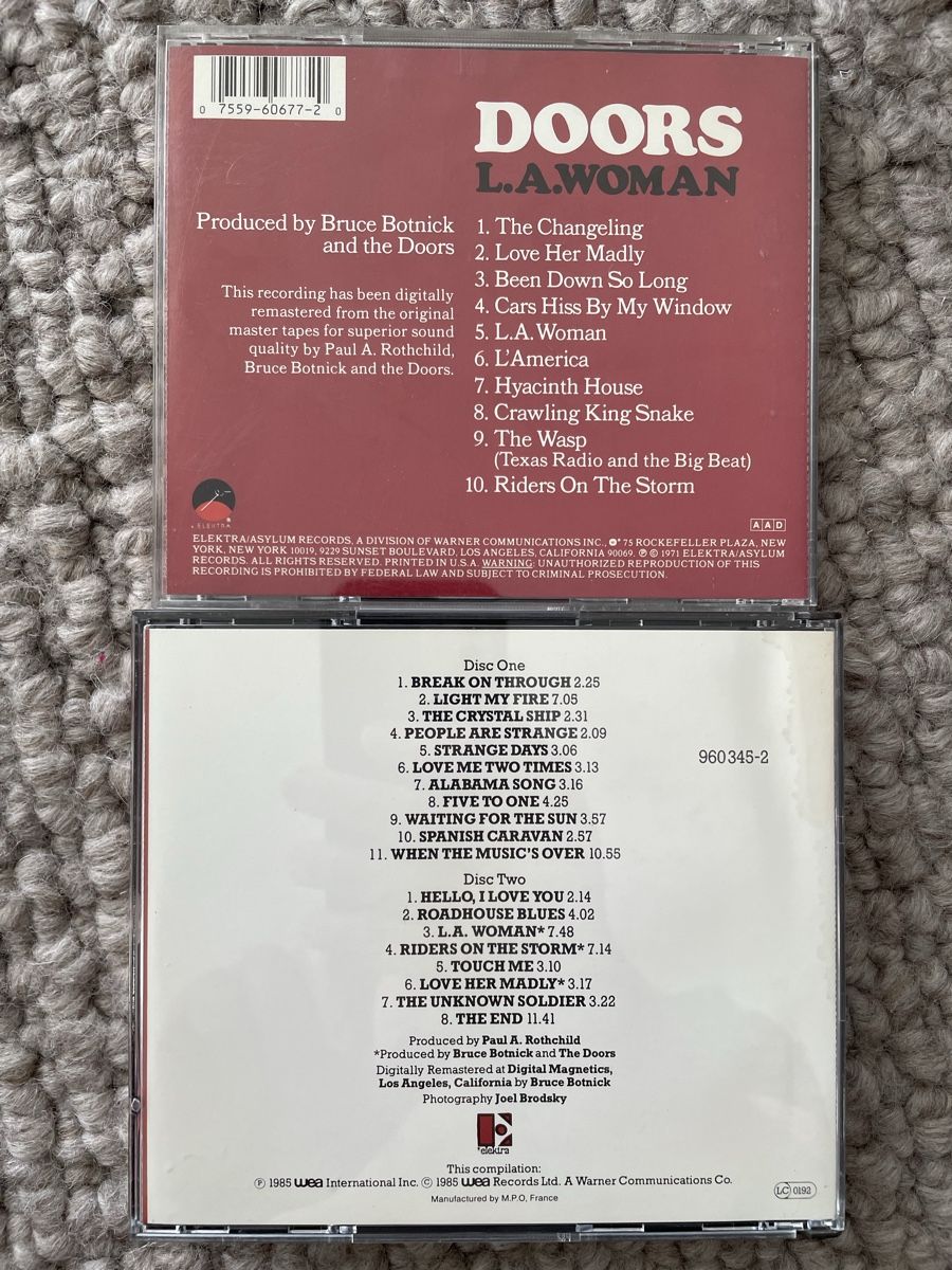 CD: 2x The Doors – Nuovo (secondo la descrizione) da Reinach AG venduto da trigger7811 1