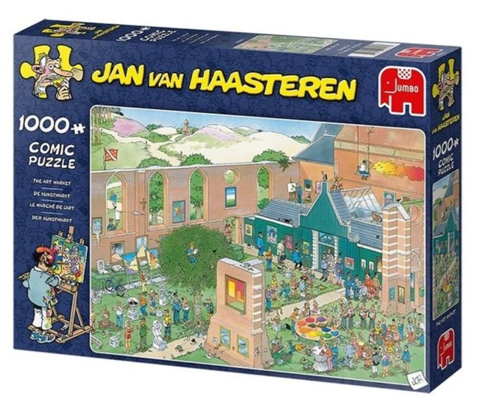 Puzzle: Original Jan van Haasteren "Der Kunstmarkt" – Nuovo (secondo la descrizione) da Bütschwil venduto da Taranabo