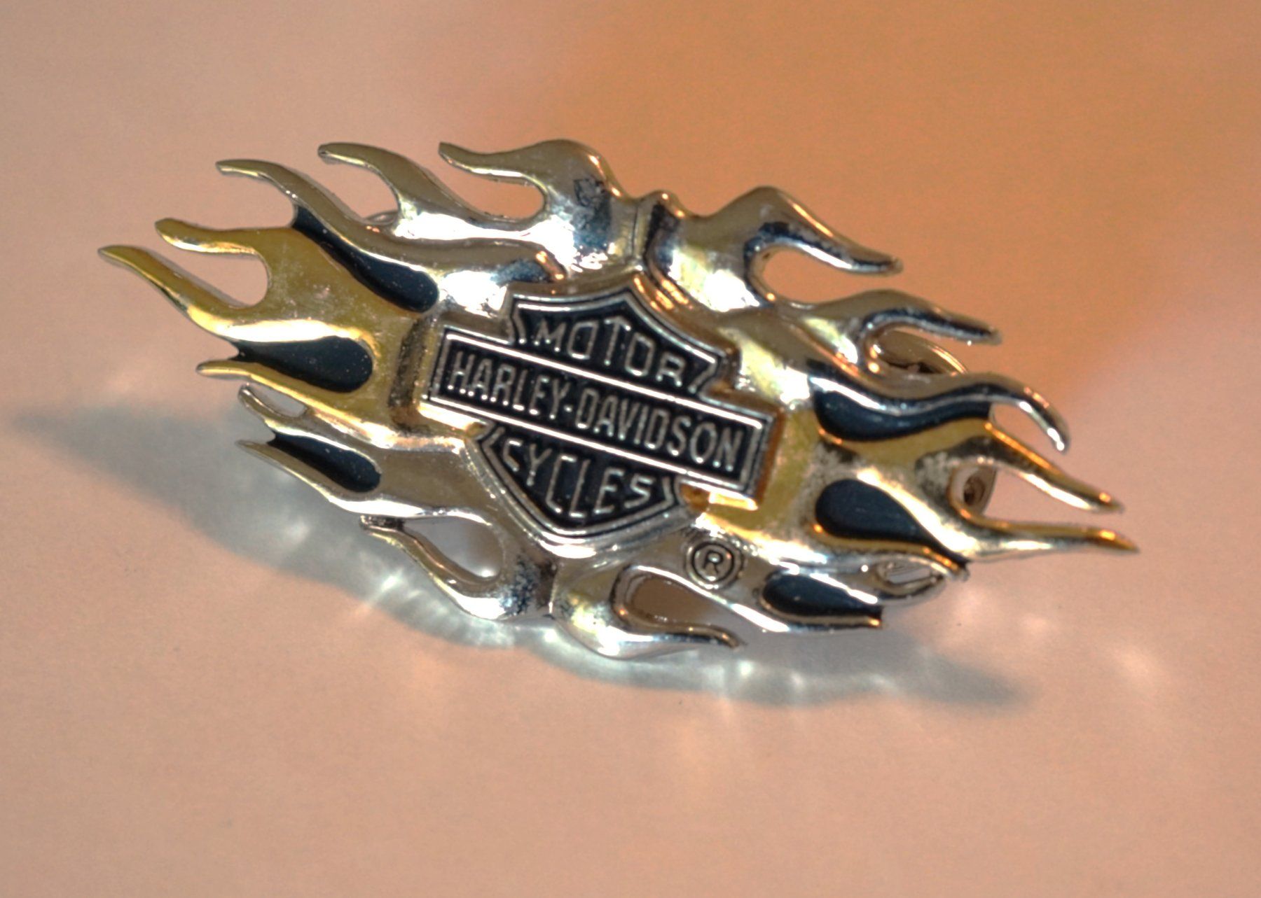 Harley-Davidson Plaketten & Abzeichen: Pin Harley Davidson 5 cm – Gebraucht aus Worb von worb01