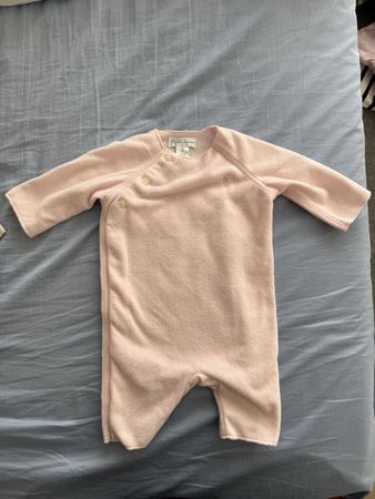 Polo Ralph Lauren Strampler fleece für newborn pink