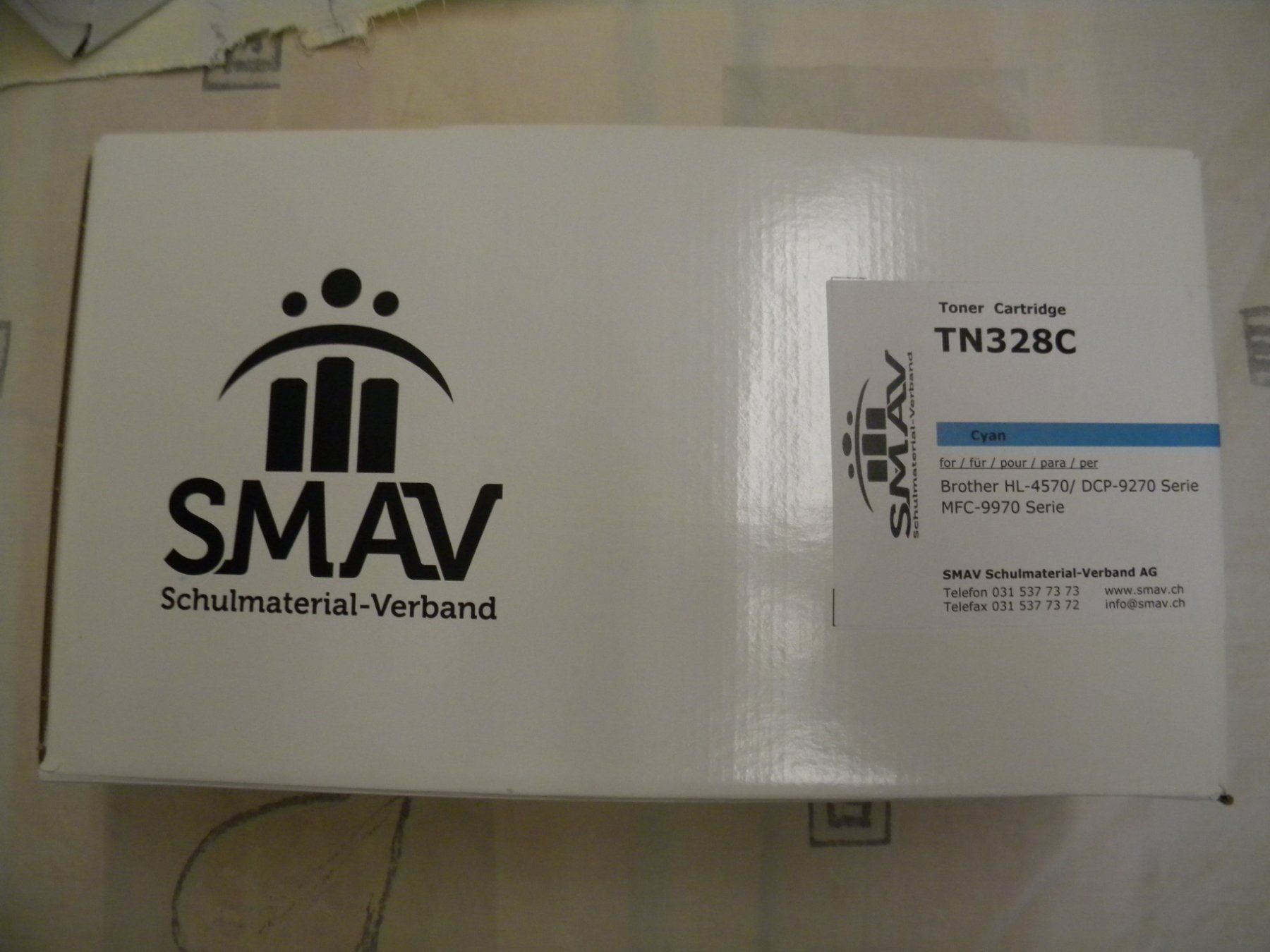 Cartucce per stampanti & toner: TN-328C Toner – Nuovo e nell'imballaggio originale da Bühler venduto da Wini100
