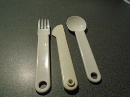 Besteck zum Mitnehmen, Tupperware