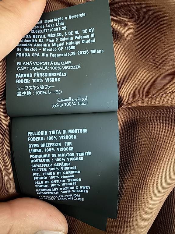 Mäntel: Prada Lammfell Mantel – Neu und originalverpackt aus Adligenswil von TST04 4