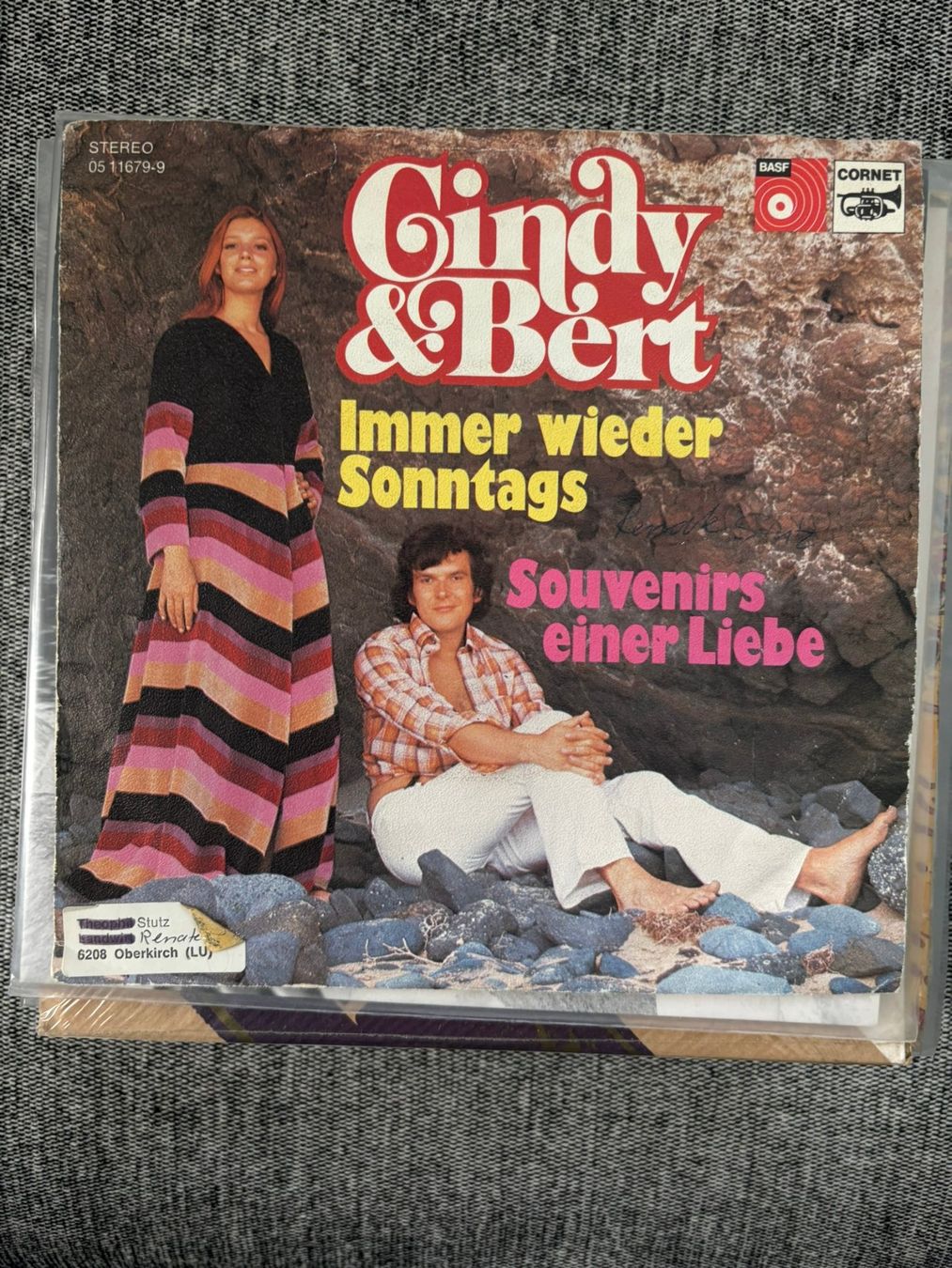 Schallplatten: Cindy & Bert – Immer wieder Sonntags – Gebraucht aus Zofingen von Bigron