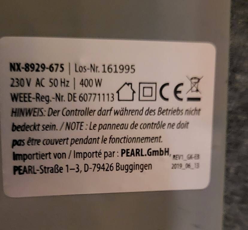 Heizgeräte: Faltbares Fern-Infrarot Heizpanel – Gebraucht aus Birsfelden von chr_7q76 3