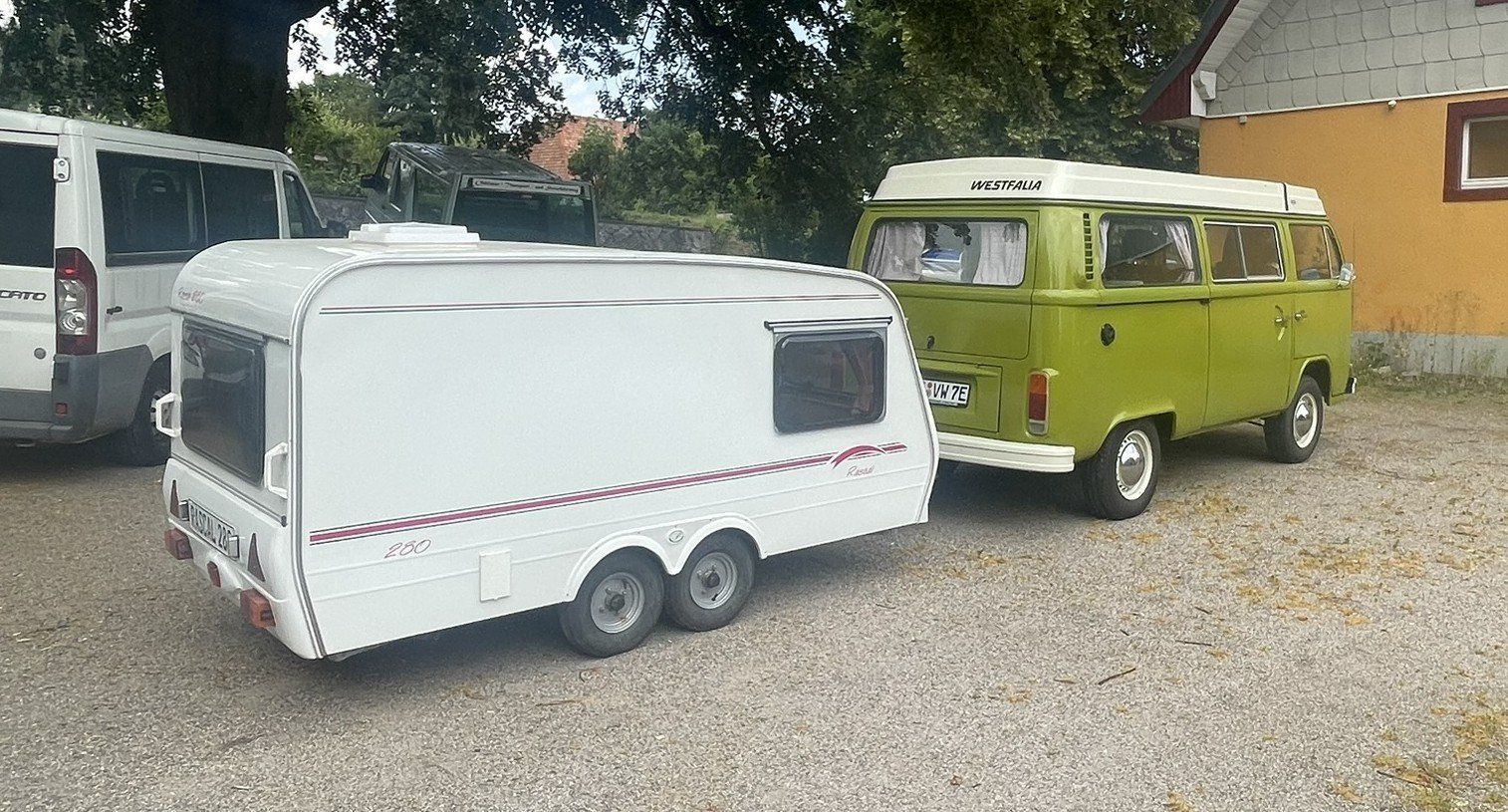 Veicoli da campeggio: Mini Micro Wohnwagen 230 kg Caravan  Oldtimer – Usato da Rickenbach venduto da Wisserle 7