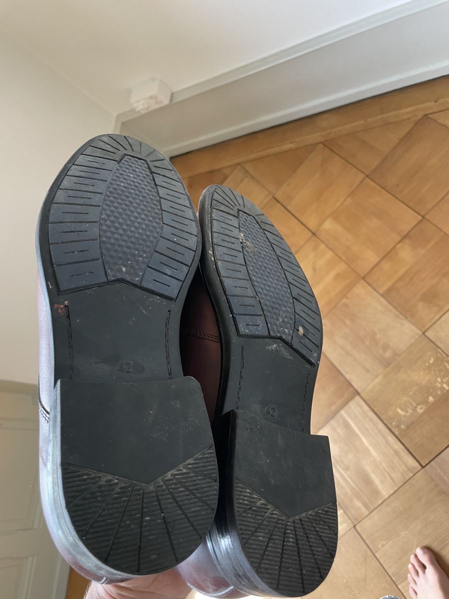 Herrenschuhe: Men's Leather Shoes Brown Size 42 – Gebraucht aus Solothurn von philippe_wehrli 2