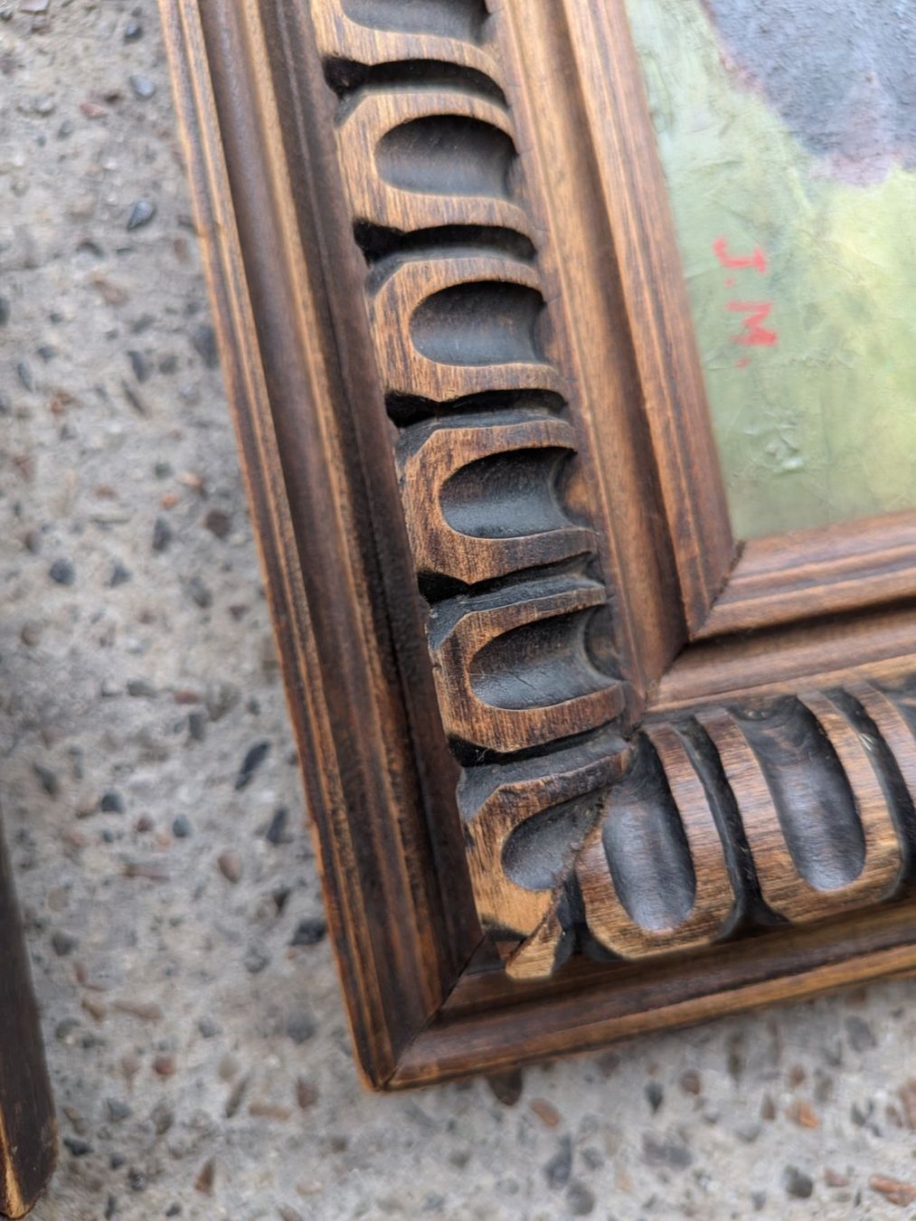 Dipinti: 2 antike Gemälde Stilleben mit Monogramm signiert – Usato da Emmen venduto da magelan 6