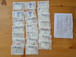 FL-Frankaturgültige Briefmarken über CHF 400.-- gem.Bilder