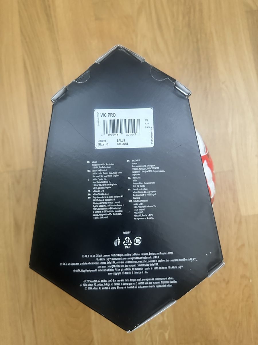 Adidas Palloni: WM Fussball Adidas Trionda Pro – Nuovo e nell'imballaggio originale da Hochdorf venduto da Blitzman83 2