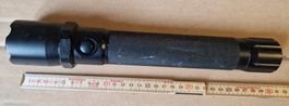 Massive Taschenlampe, Schwarz, Robust