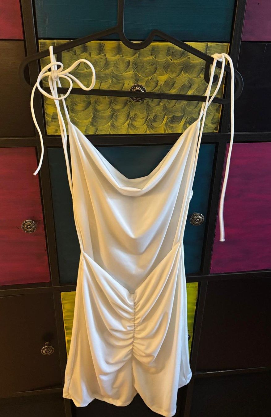 Vestiti: Weisses Sommerkleid, Gr. S – Usato da Bülach venduto da reaos 2