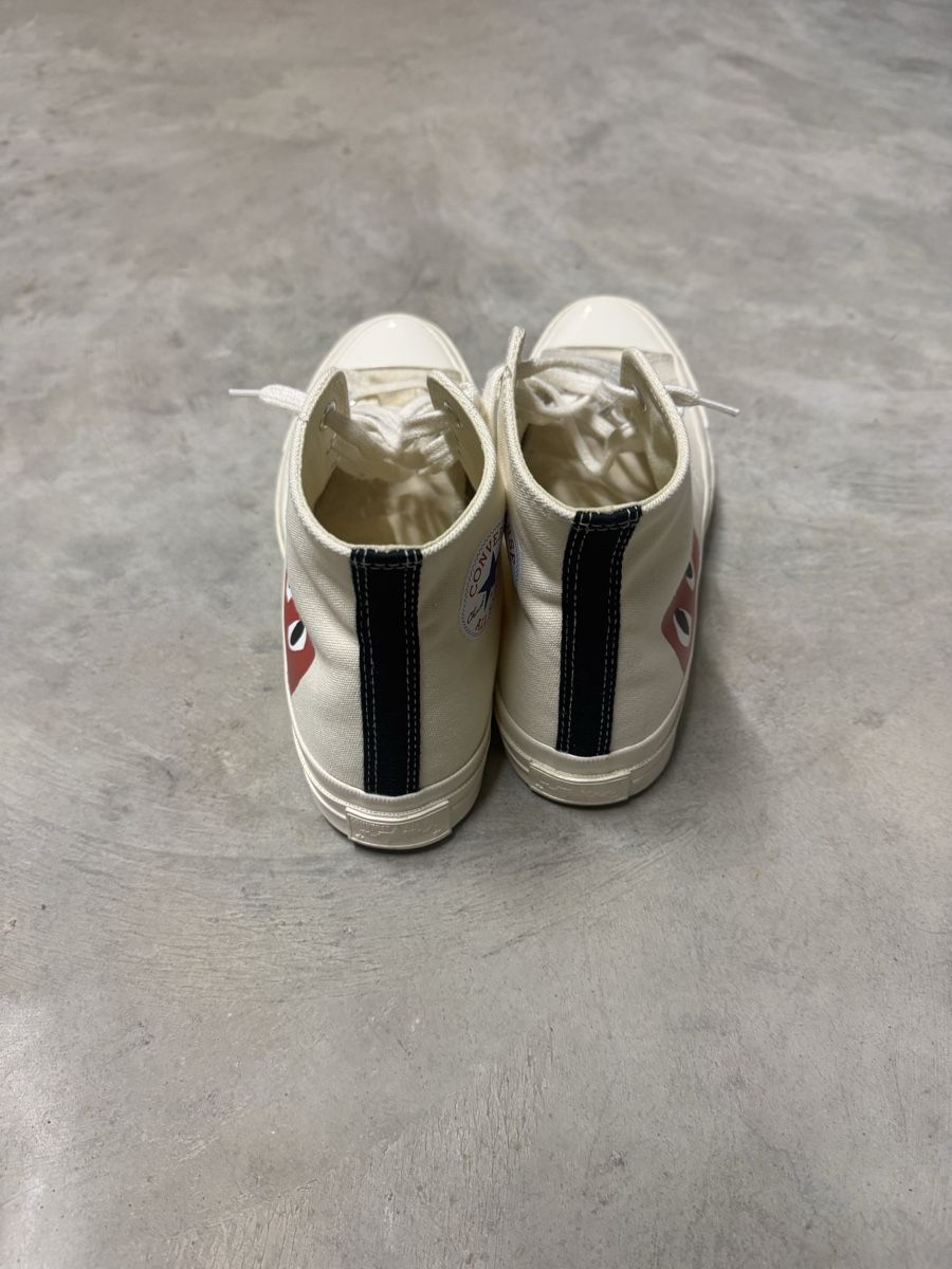 Comme Des Garcons Scarpe da uomo: Comme des Garçons Converse Chucks Gr. 44 – Nuovo (secondo la descrizione) da Langenthal venduto da paxcal 3