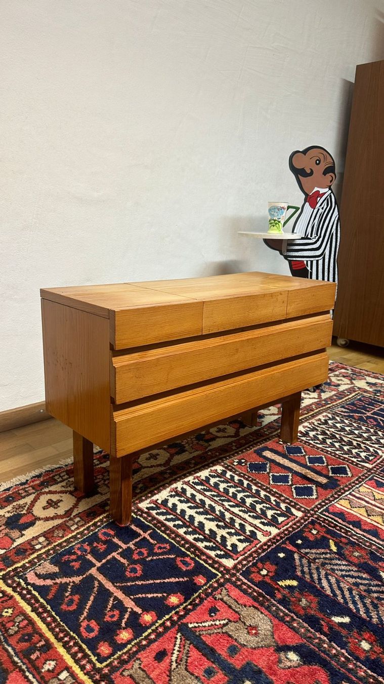 Kommoden: Mid Century Kommode mit 2 Klappschubladen - Vintage – Gebraucht aus Schlieren von Norauro 6