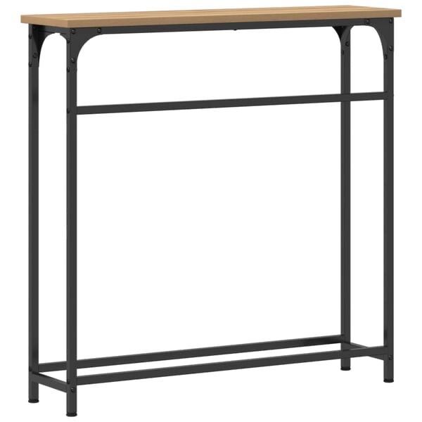 Tische: Table console Chêne artisanal 75 x 19,5 x 75 cm – Neu und originalverpackt aus Palézieux von bantouklan1 5