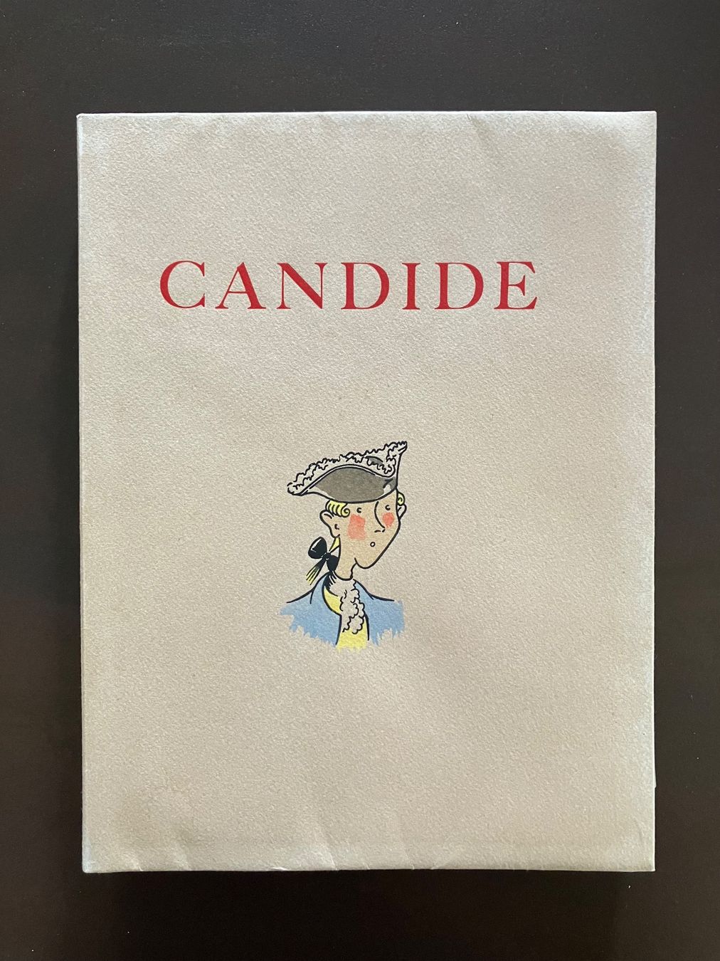 Bücher: Voltaire Candide - numéroté et coloré à la main 1945 – Gebraucht aus Menziken von timbuktu1001