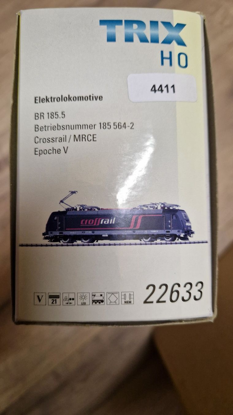 Trix Modellini di ferrovie: 2 locomotives trix Crossrail – Usato da Crésuz venduto da lechat07 2