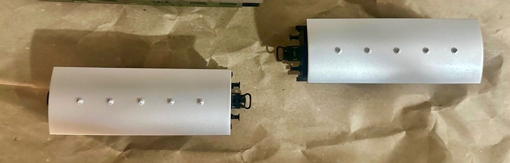 Märklin Modellini di ferrovie: 2x Märklin ÖBB Personenwagen – Usato da Oftringen venduto da ib.85 2