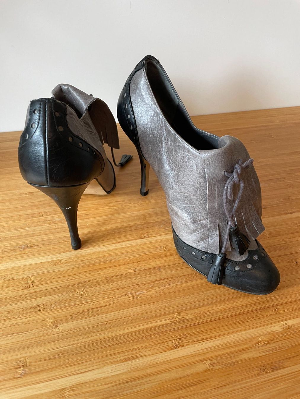 Damenschuhe: Derby à talons - Cuir souple italien – Gebraucht aus Gais von ann_5jlh 1