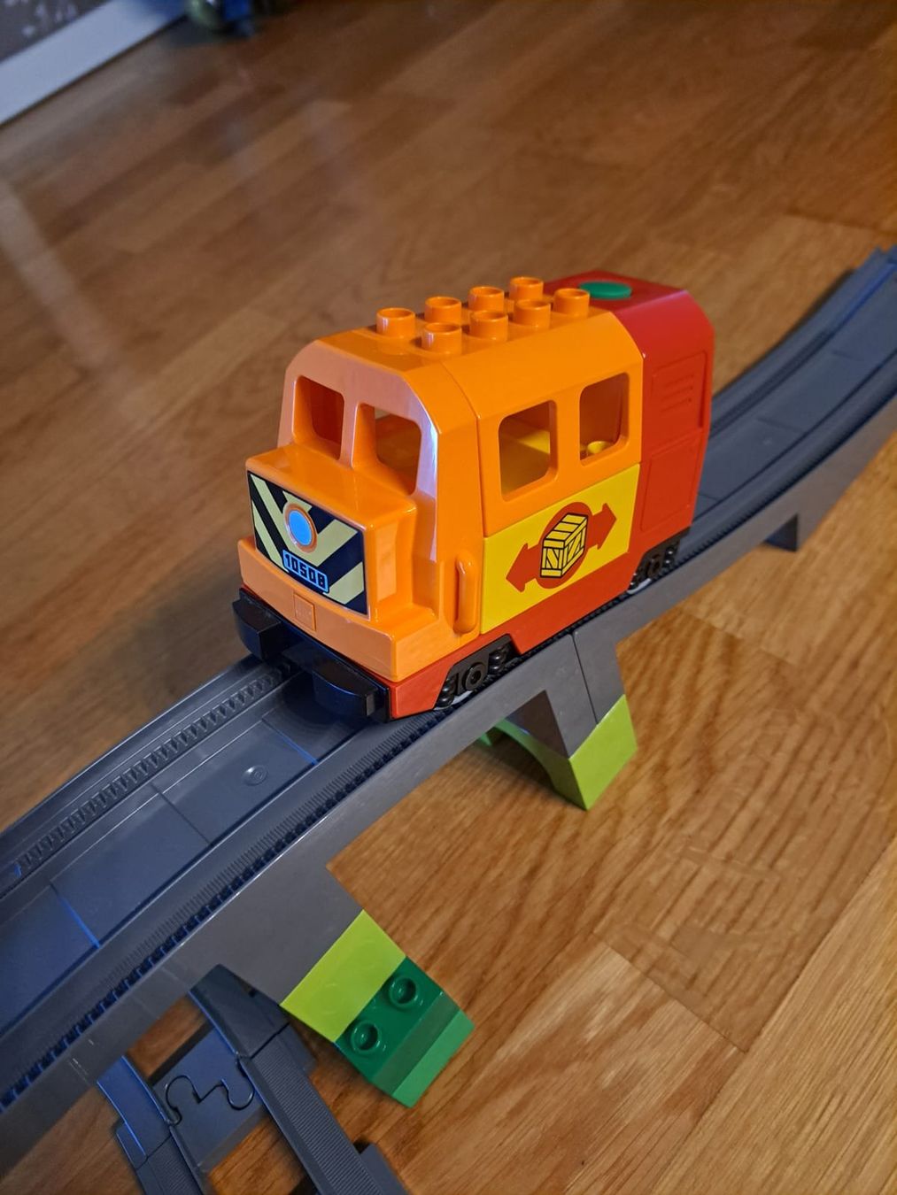 Lego Kit di costruzioni: Lego Duplo Eisenbahn Set mit Kran, komplett – Usato da Münsingen venduto da gro_zt8l 4