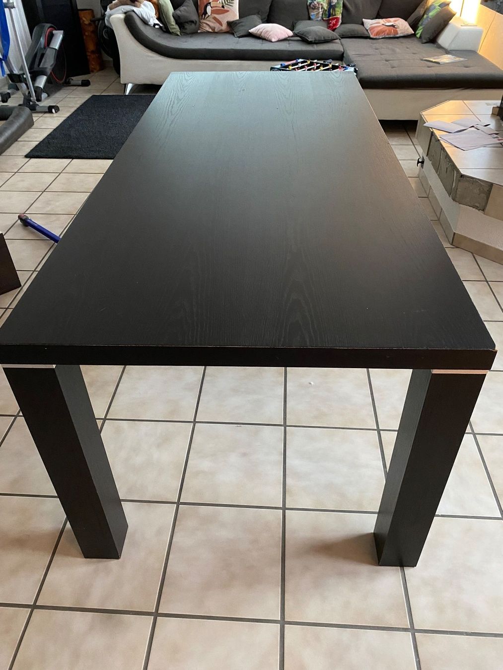 Tavoli: Esstisch Holz dunkel 210cm x 90cm – Usato da Speicherschwendi venduto da ChHW