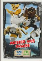 TCG NINJAGO TRADING CARD SERIE 1 # 142 MEISTER WUS DRACHE