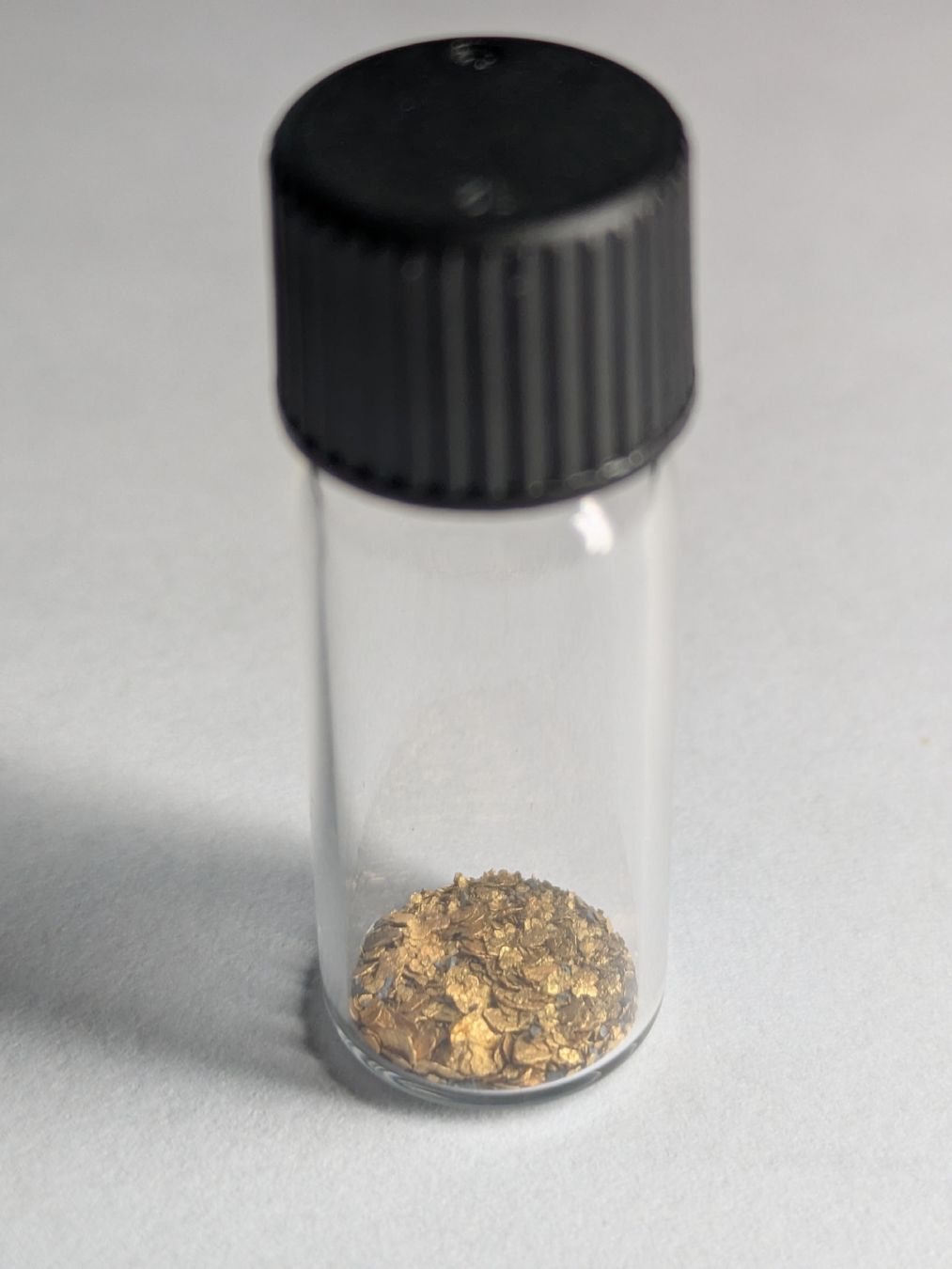 Metalli preziosi: 0.5g Napfgold in Fläschchen – Nuovo (secondo la descrizione) da Cottens FR venduto da lima777