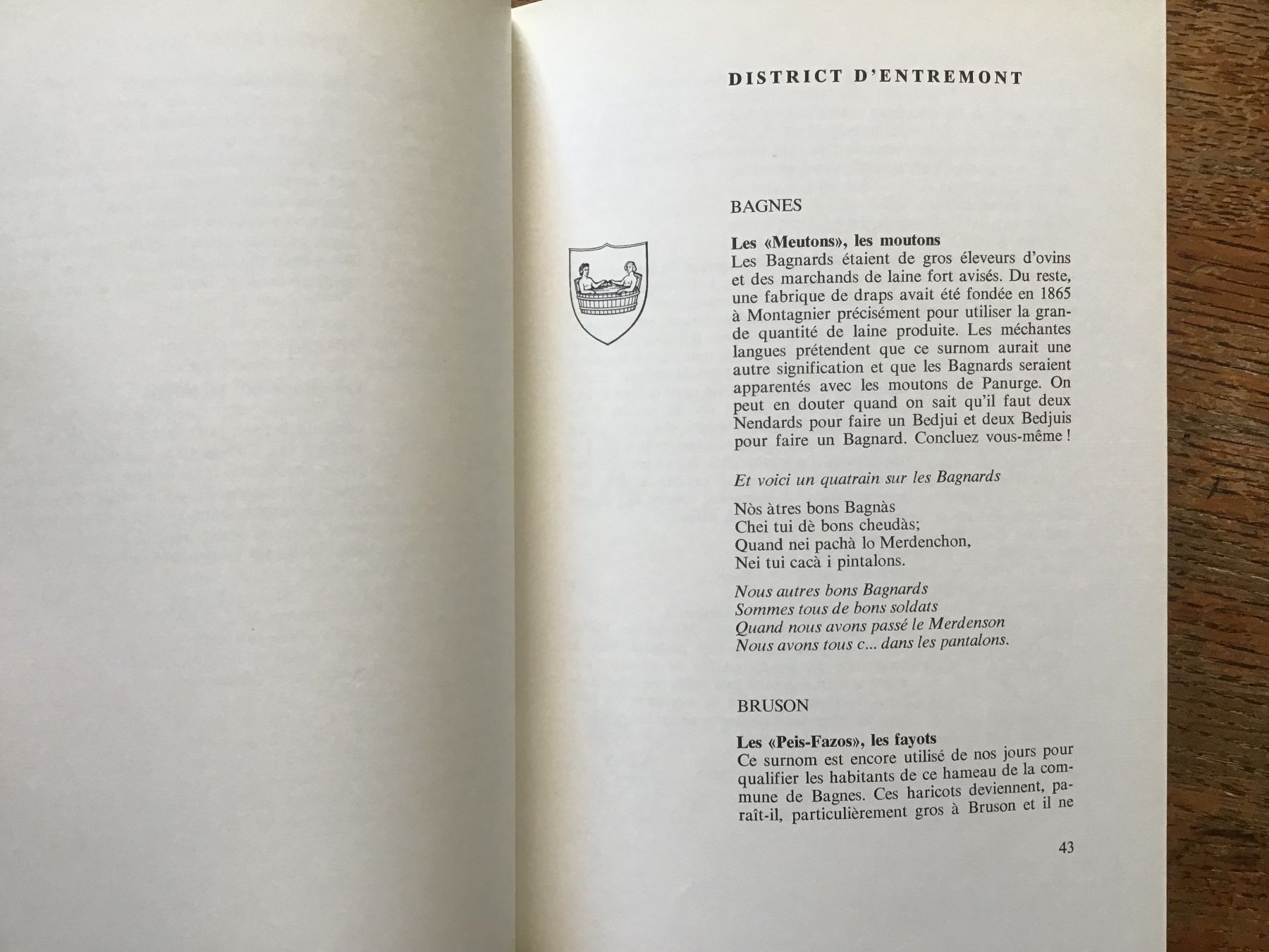 Libri: Sobriquets des localités Valais Romand – Usato da Fully venduto da Ruby97 2