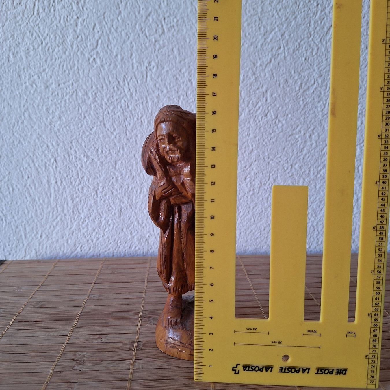 Figuren: Versand möglich. Geschnitzte Figur Holz, Hirt, Schaf – Gebraucht aus Winterthur von Goldpipau 7