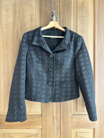 Damen Blazer Bianca schwarz Hahnentritt Grösse 38 gebraucht