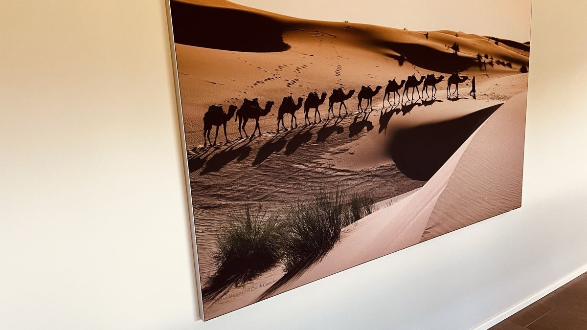 Poster & Bilder: Textilspannrahmen mit Bild – Gebraucht aus Holziken von Bibli05