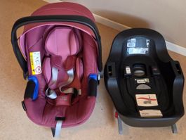 Britax Römer i-size Babyschale inkl. Isofix Station