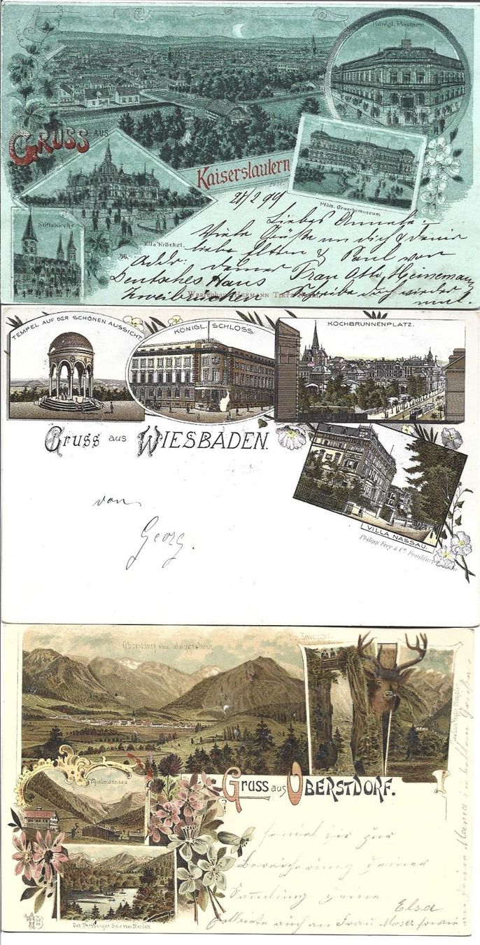 Cartoline postali: AK Lithos Deutschland – Usato da Appenzell venduto da mai25