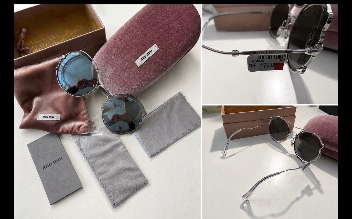 Miu Miu Occhiali & Lenti: MiuMiu Sonnenbrille neu Komlettset – Nuovo (secondo la descrizione) da Vordemwald venduto da ste_g86z 8