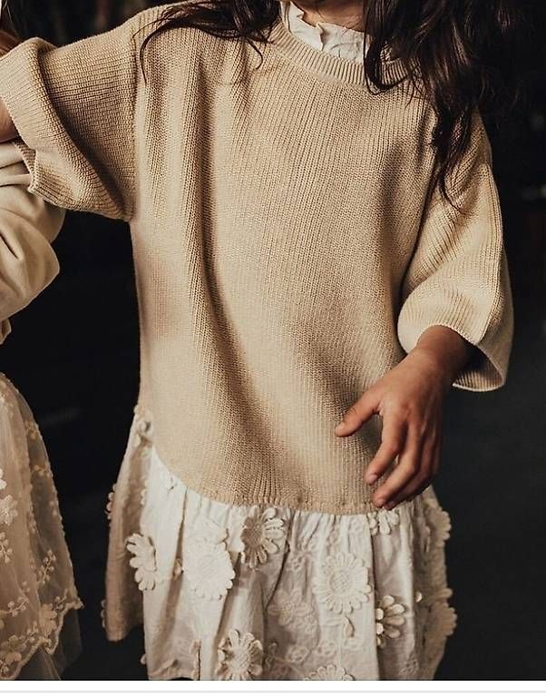 Robes et jupes: NEU Strick-Kleid 122/128 Baje – Neuf (Voir description) à Riehen par LaurJer