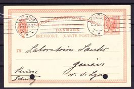 Carte postale ancienne Danemark, Kolding - 1913 - Obl
