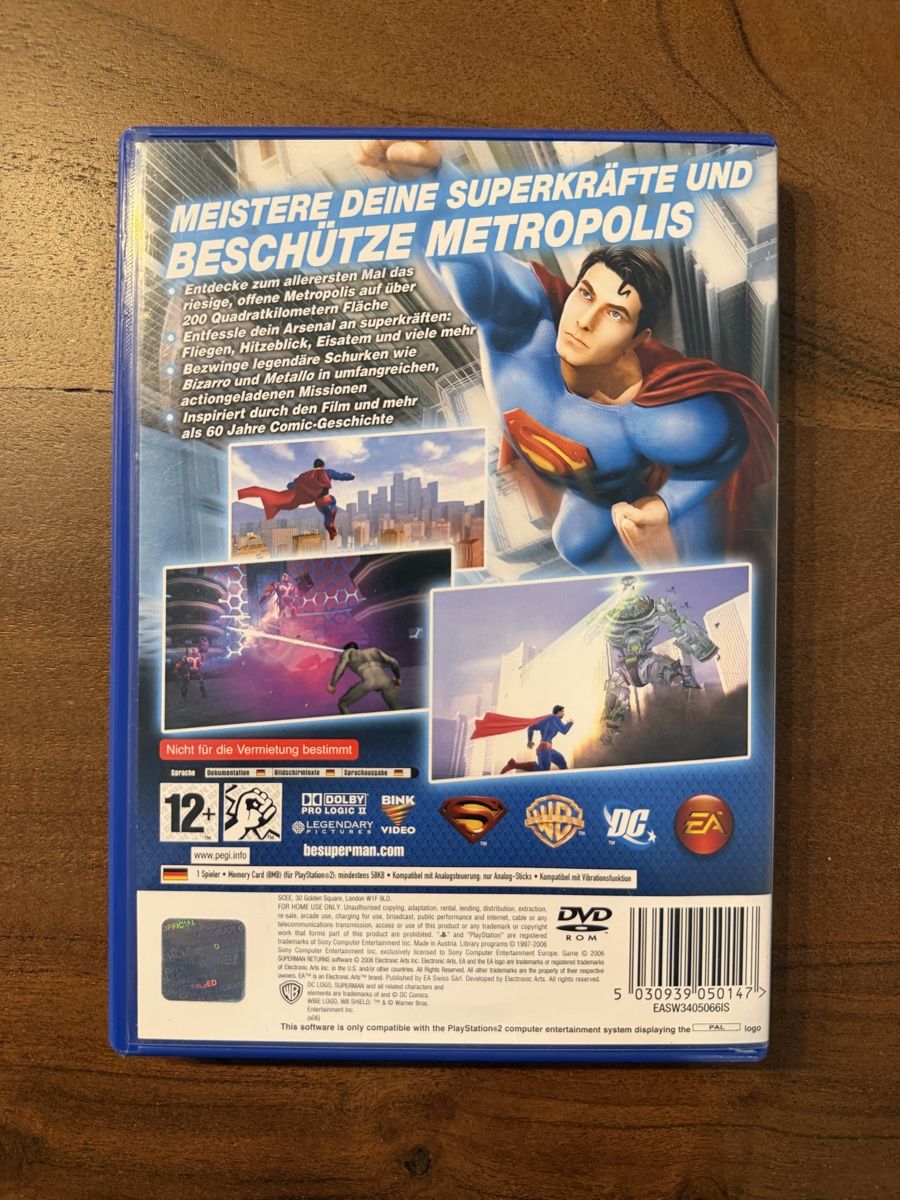 Sony Jeux: Superman Returns für PS2 – D'occasion à Thunstetten par Virus_33 2