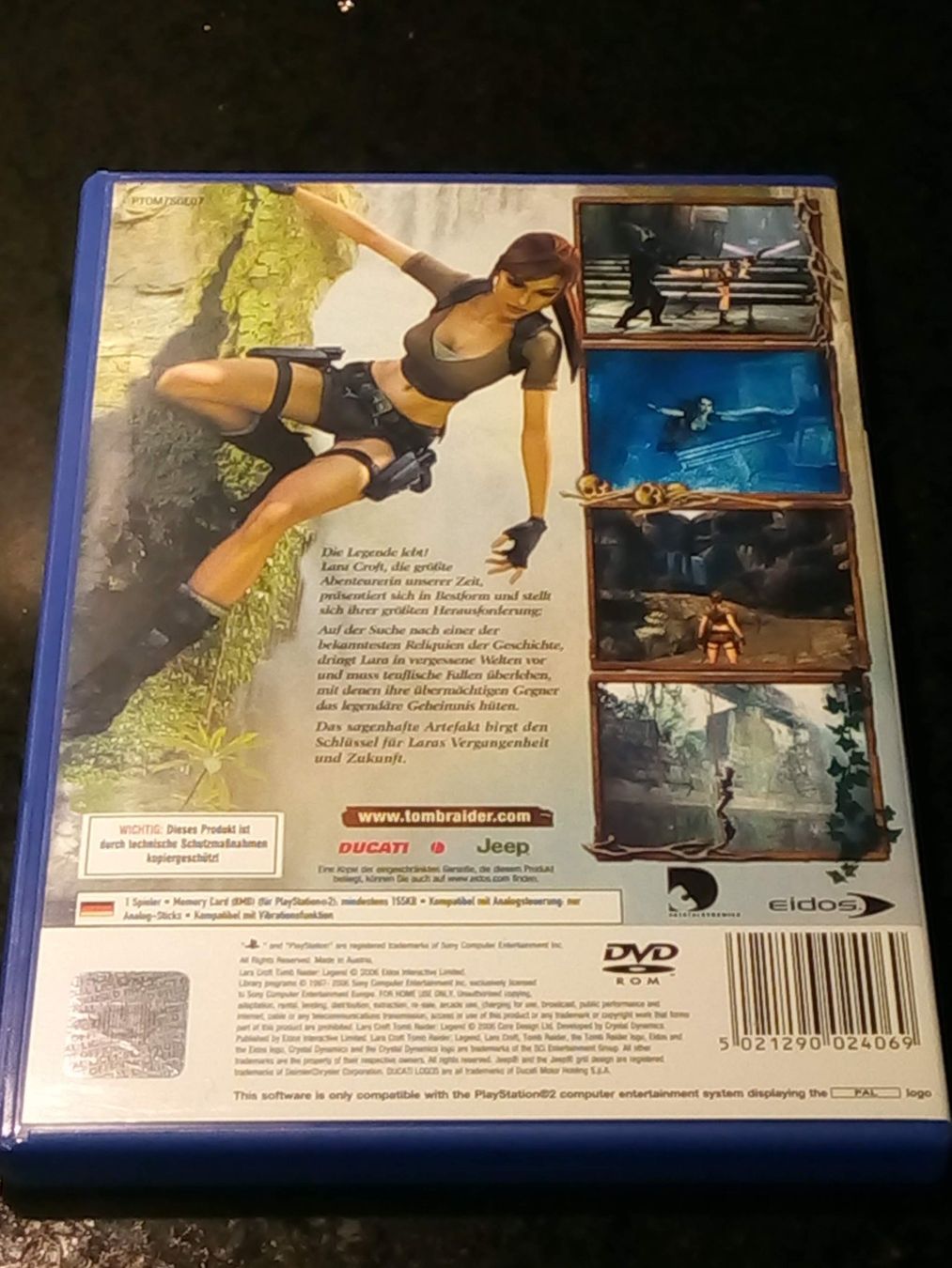 Sony Spiele: Tomb Raider Legend  PS2: Lara Croft  Top! – Gebraucht aus Pfungen von Himbogame 2