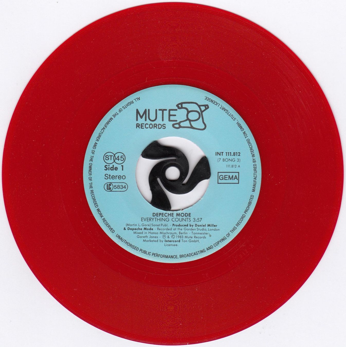 Schallplatten: Depeche Mode Vinyl Single von 1983 – Gebraucht aus Volketswil von Abcrecords 2