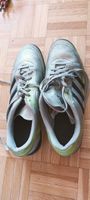 Scarpe calcio Adidas argento nero taglia 44.5 usato