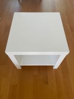 🛏️ Robuster Nachttisch / Beistelltisch Weiss 40×40 cm