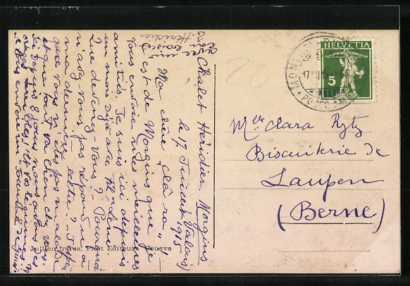 Cartoline postali: AK Morgins /Valais, Vue generale – Usato da Berlin venduto da bartko-reher 1