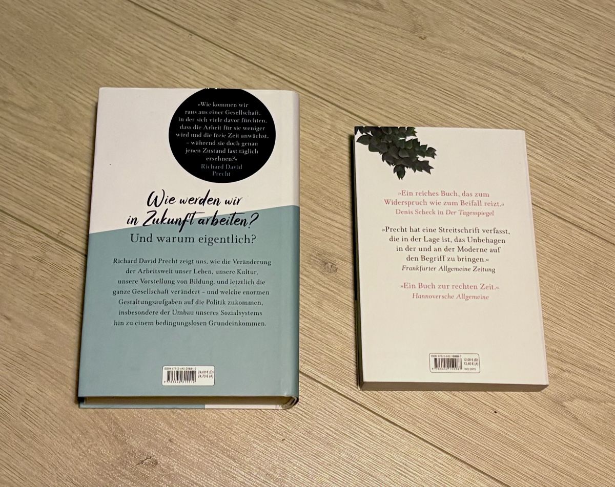 Libri: Richard David Precht Bücher – Usato da Winterthur venduto da Herwigli 1